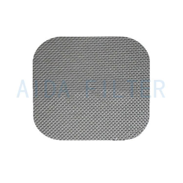 High effective 10 micron sintered woven wire mesh laminate