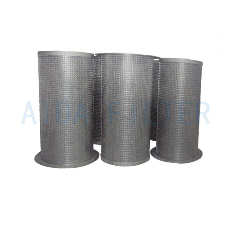 Duplex stainless steel sintered wire mesh filter - AIDA factory