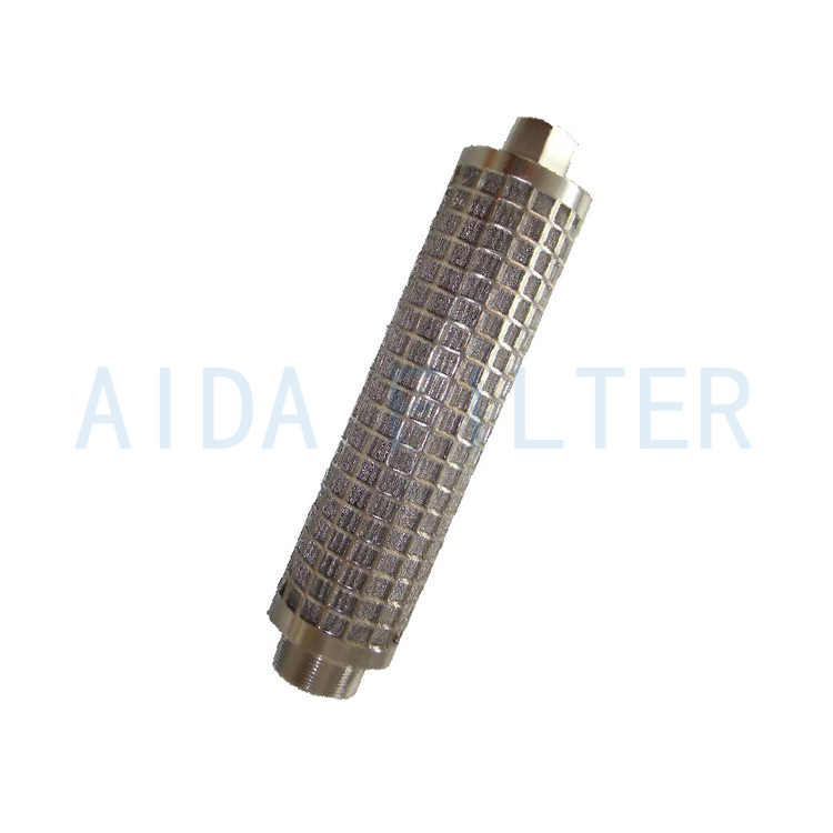 Reusable stainless steel folding filter cartridge can be cleaned and recycled