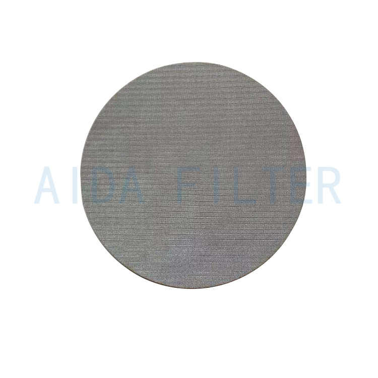 ISO Standard Multi Layer Stainless Steel Sintered Mesh Filter Screen