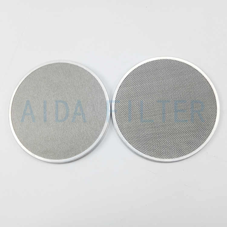 60 80 mesh sus 304 stainless steel wire mesh screen filter disc