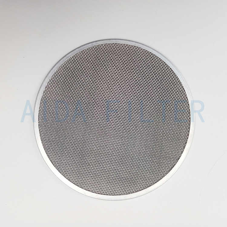 Customized stainless steel 304 coffee filter disc