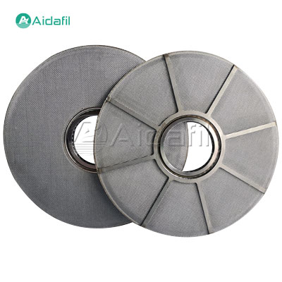 Metal filter plate