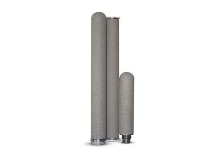 Titanium powder filter cartridge