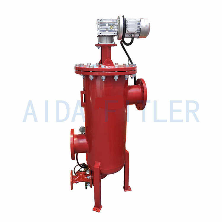 Automatic stainless steel screen water control filter