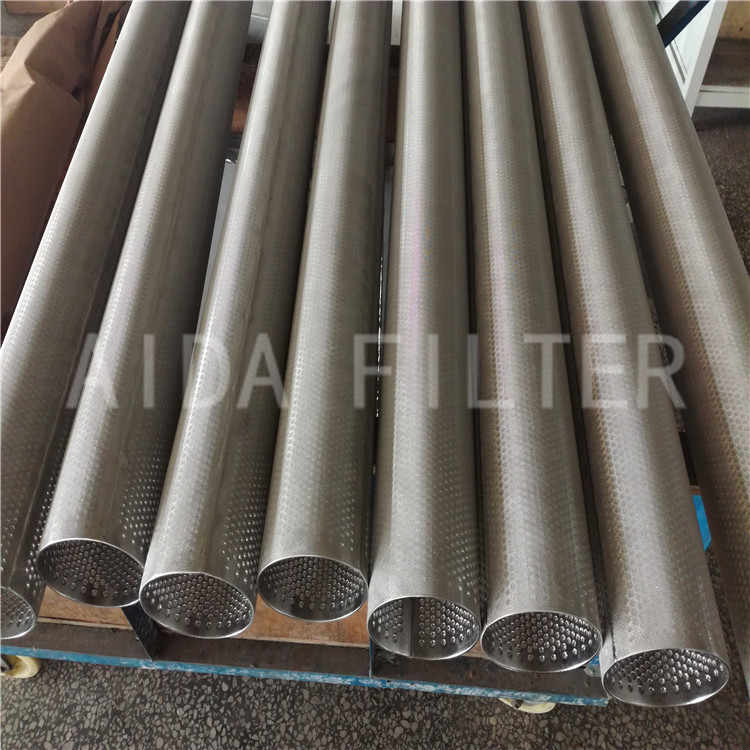 Hot sale stainless steel compound mesh cartridge of punching plate