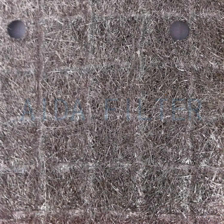 Sintered Iron Chromium Aluminum Metal Fiber Felt 