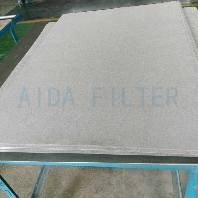 Sintered Metal Fiber Felt Without Wire Net