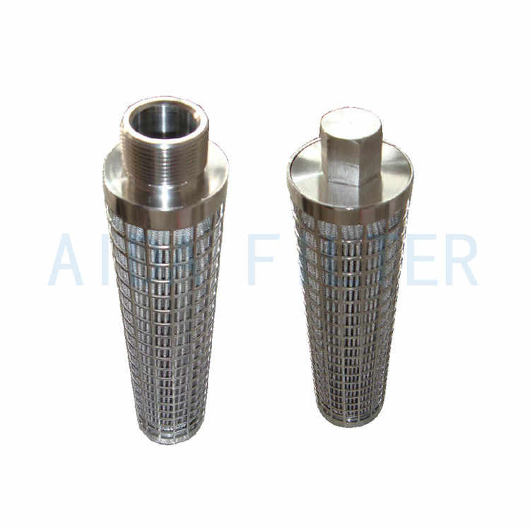 Stainless steel folding filter/ water filter cartridge pleated