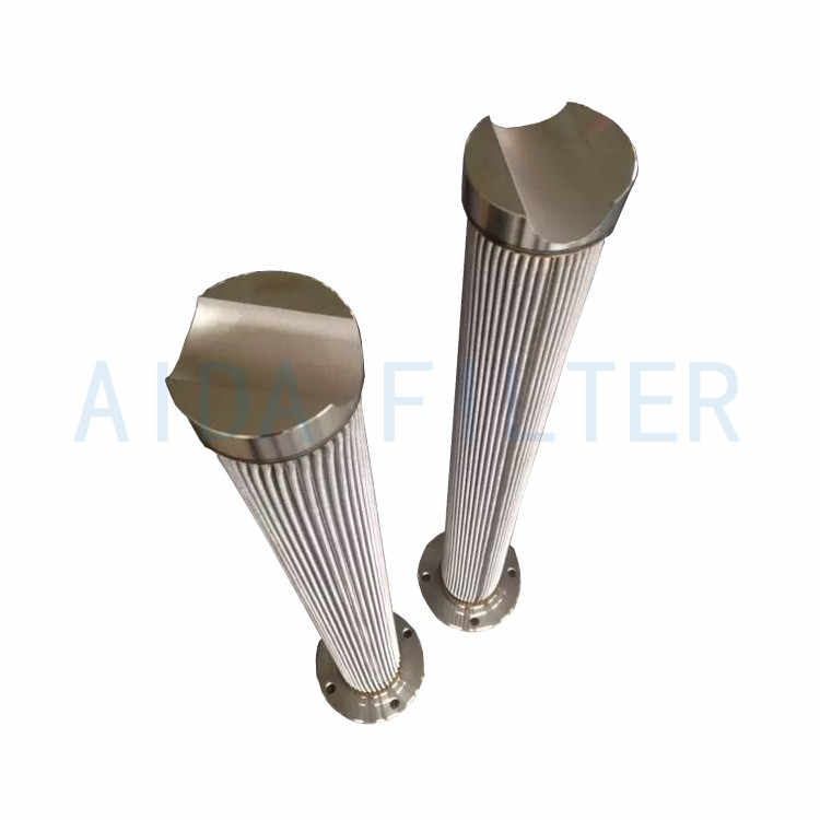 Hot sale metal sintered stainless steel folding filter for dusting