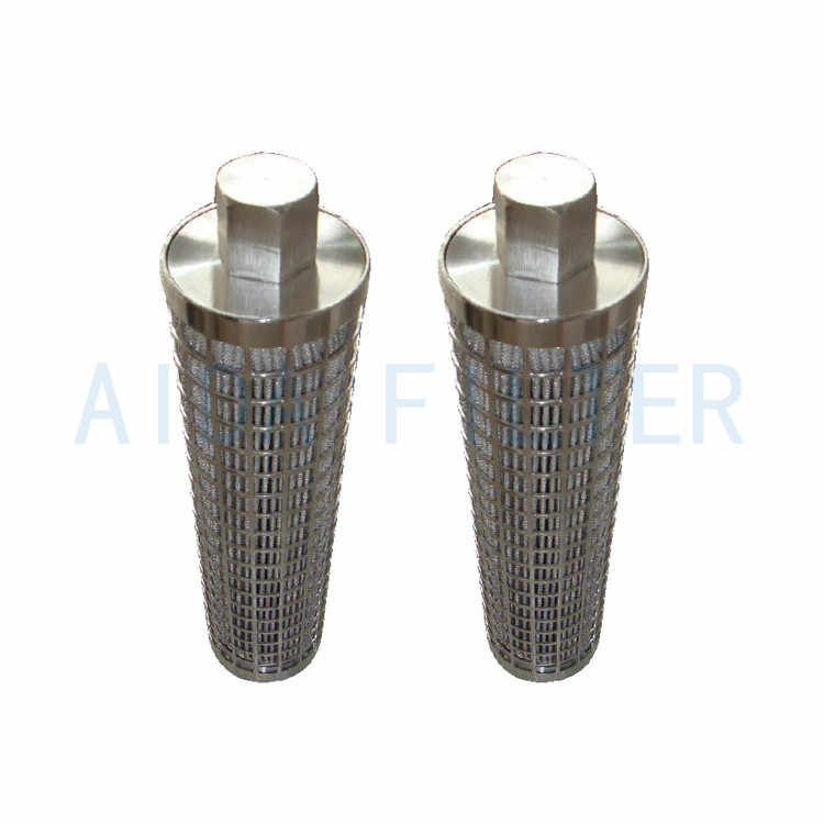 Stainless Steel 304 sintered folding filter with high efficiency