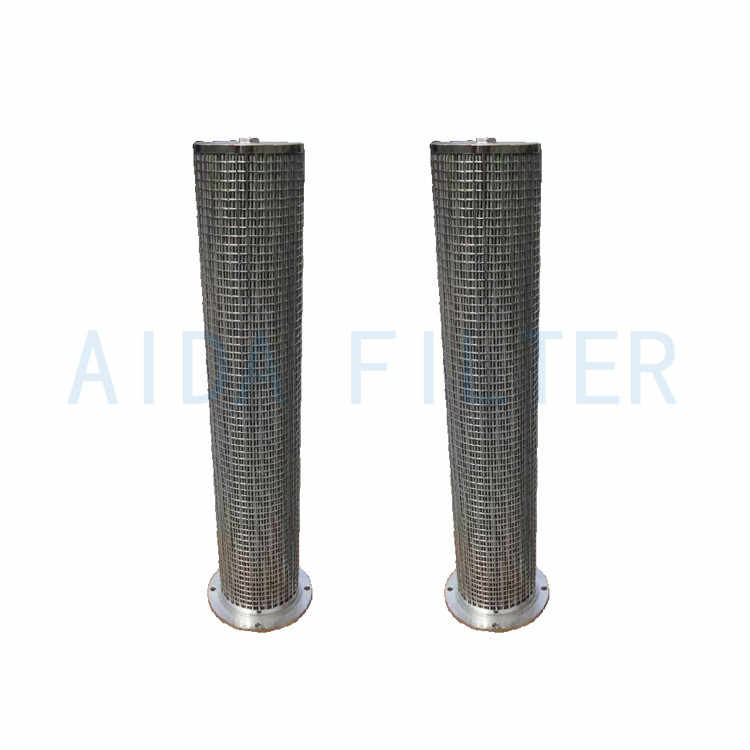 High quality stainless Steel 304 sintered folding filter with high efficiency