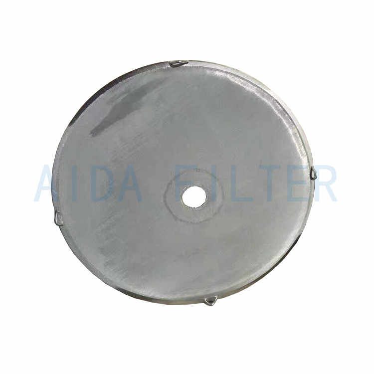 Hot sale stainless steel metal sintered Filter disc for chemical