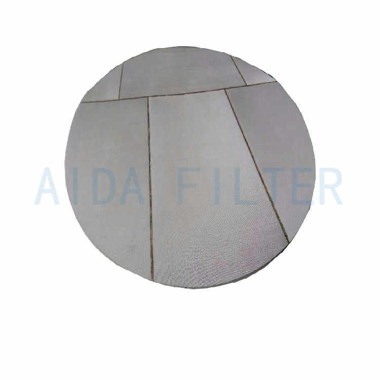 High quality stainless steel metal sintered Filter disc for chemistry field