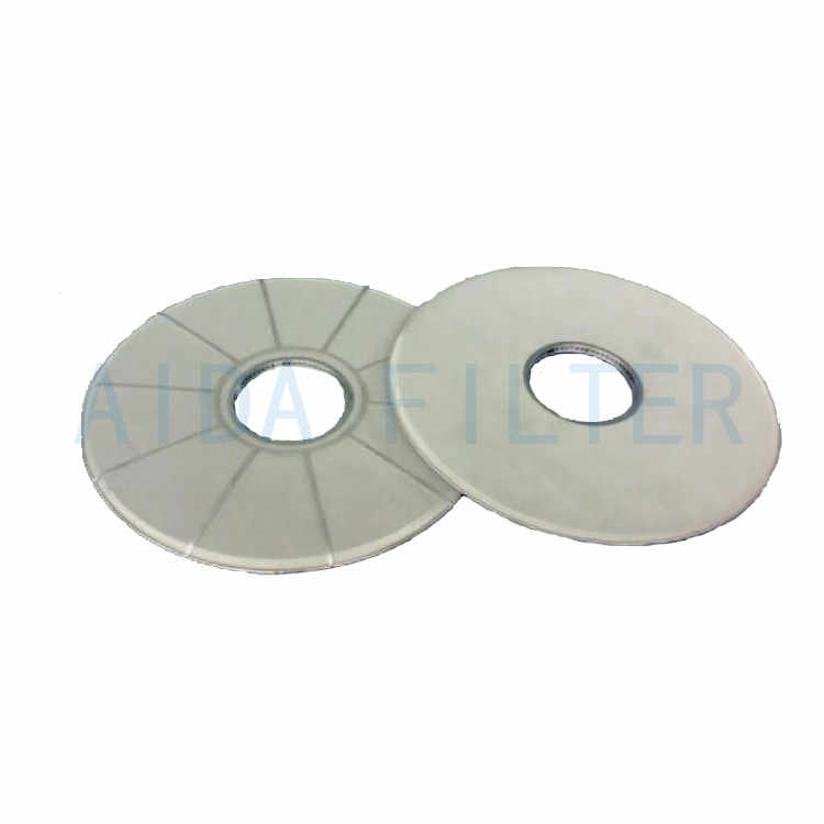 China Henan xinxiang Sintered porous Metal Titanium Filter gas Disc