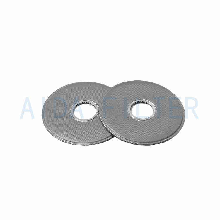 316L 25 micron sintered metal fiber filter disc