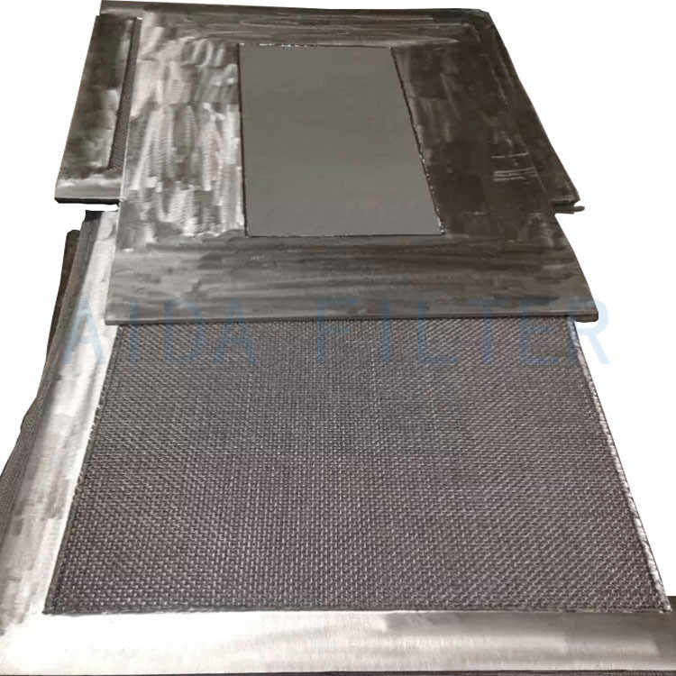 Manufacturer supply stainless steel sintered fluidized plate with high efficienc