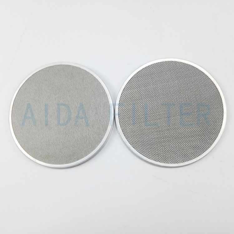 stainless steel wire mesh screen filter discs