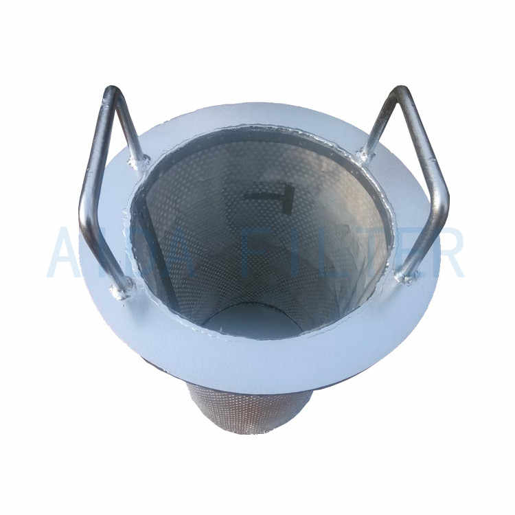 Manufacturer supply stainless steel sintered filter basket for oil filtration