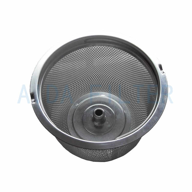 Manufacturer supply stainless steel sintered filter basket for pharmaceutical ma