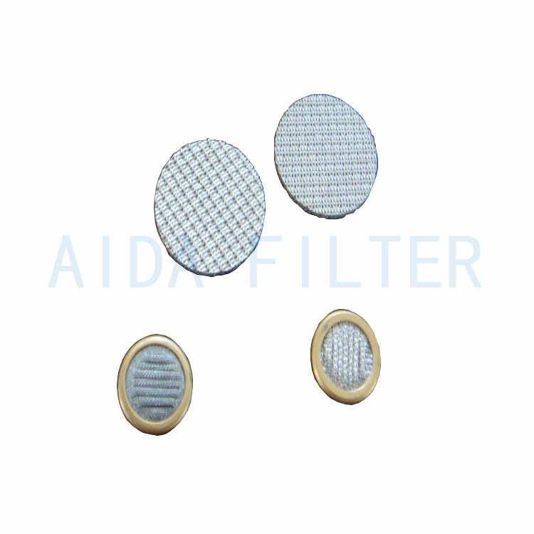 304 316 sintered stainless steel wire mesh filter round disc