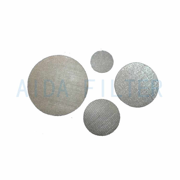 Xinxiang 30 50 micron stainless steel metal filter wire mesh screen disc