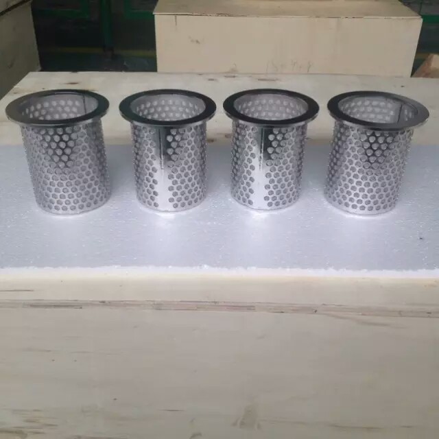 Stainless steel punching plate composite mesh filter for chemical industry