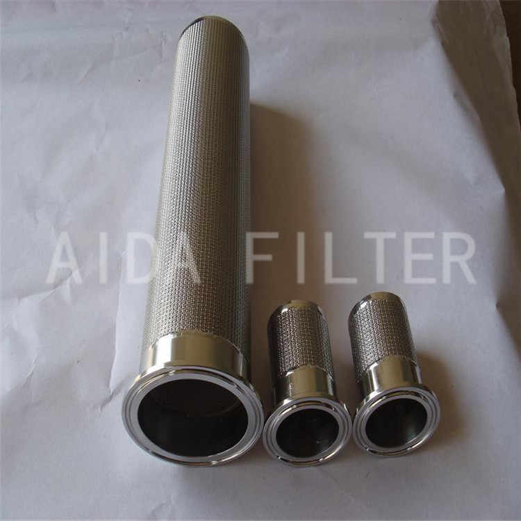 Efficient metal wire mesh respirator filter for water filtration