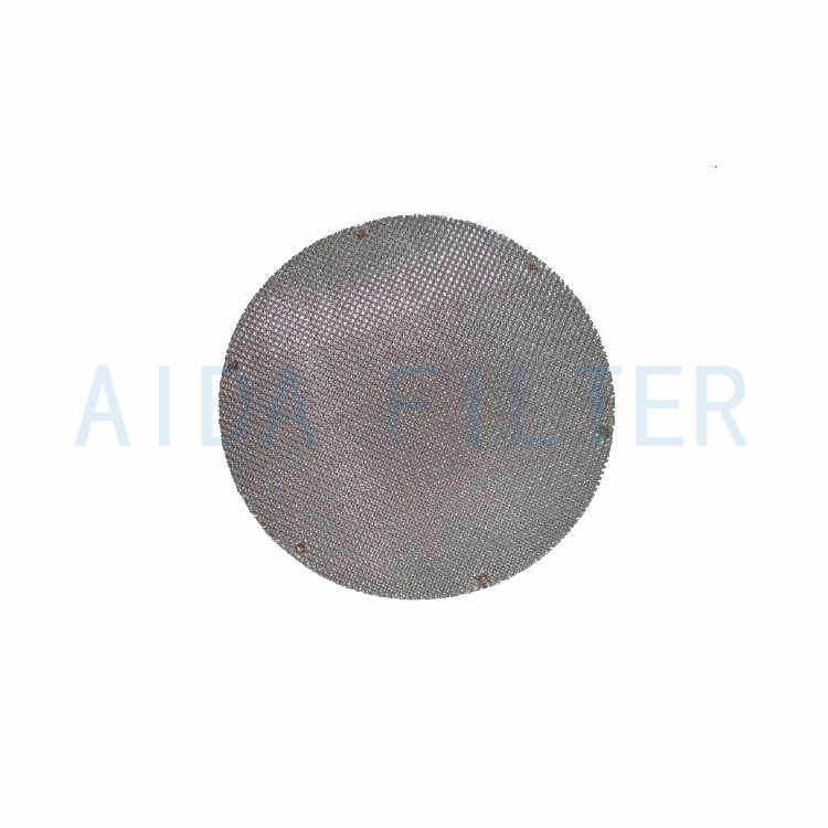 LVDA 304 316 sintered stainless steel wire mesh filter round disc