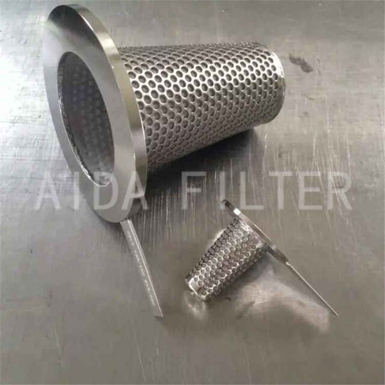 High performance sintered wire mesh filter for food and beverage