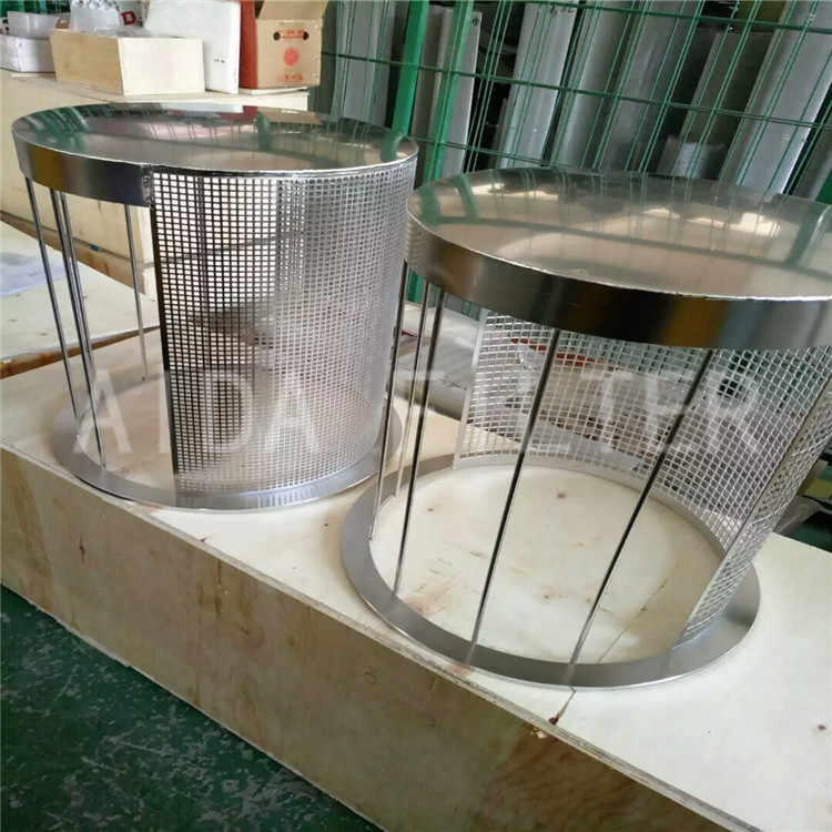 Customized stainless steel sintered wire mesh filter for food and beverage filtr