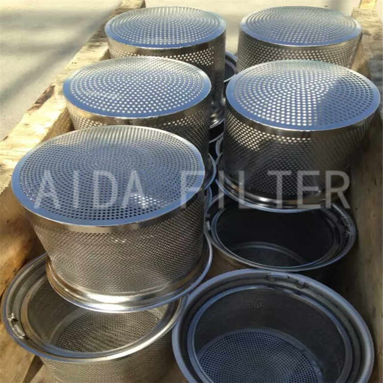 Customized stainless steel sintered wire mesh filter for food and beverage