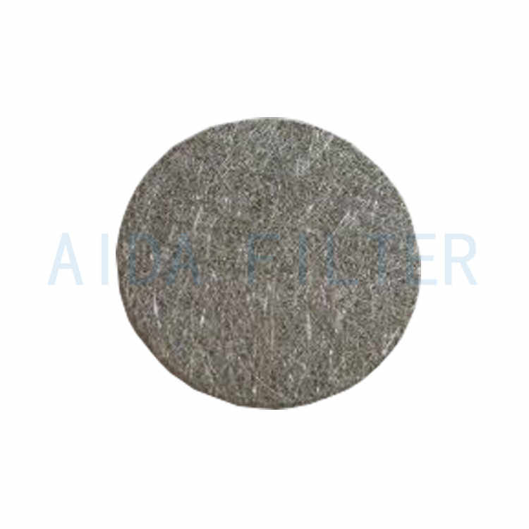 Chemical petroleum industry sintered fluidizing wire mesh plate