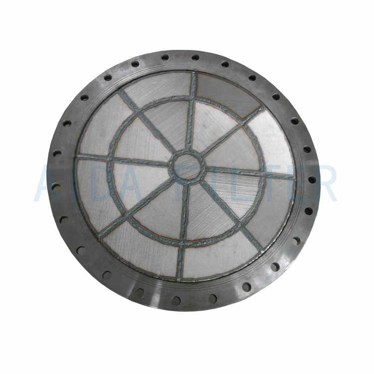 AIDA factory supply porous ss sintered metal fluidizing plate