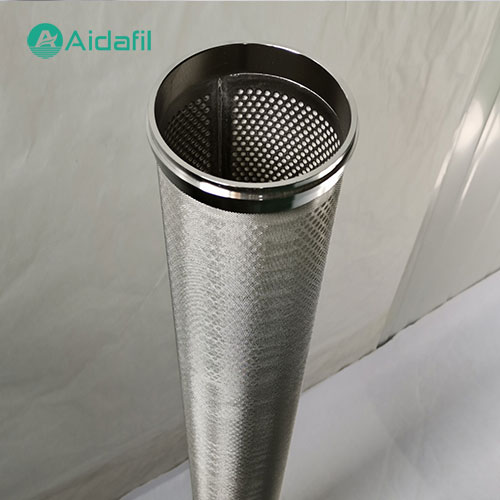 100 micron SS304 metal sintered filter element