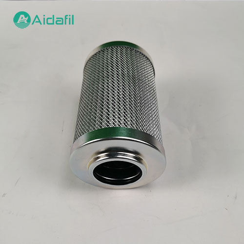 Hydraulic filter element with wire mesh