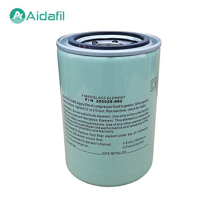 Substituite for Sullair hydraulic oil filter 250026-982