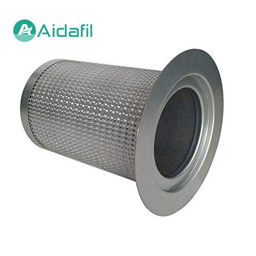 Air compressor oil and gas separation filter element 10494574