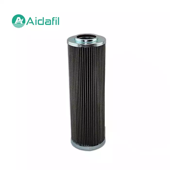 Filter element 0240D025W/HC  installed in the hydraulic system oil circuit