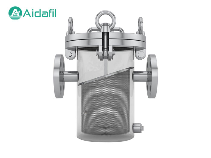 UAE customer order 100pcs 40μm basket strainer filter element for oil and gas company