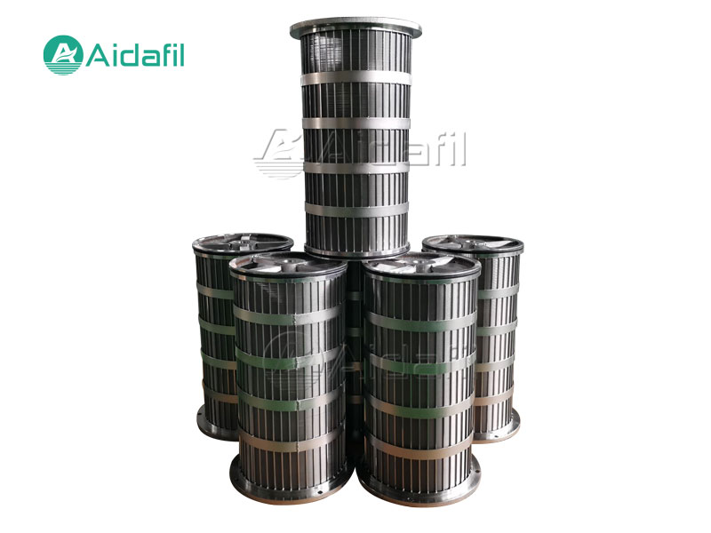 Customized Wedge Wire Screen Filter Element for USA Client